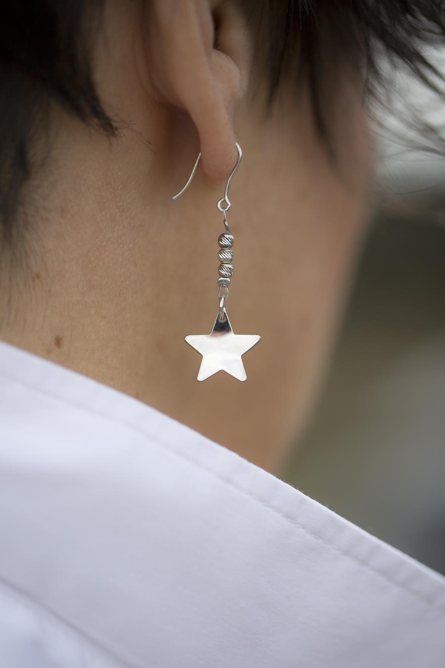 pendientes, estrella, earrings, detalles, details