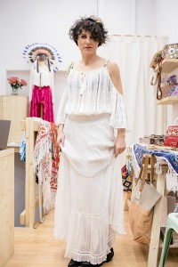 vestido ibicenco, white dress